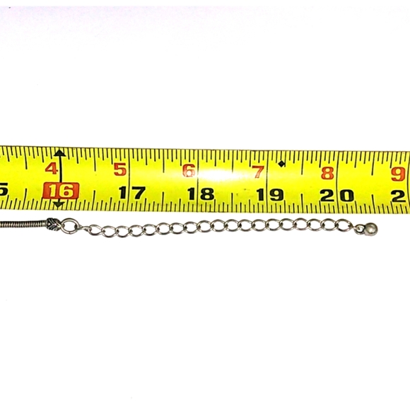 HTF Chico's Unakite Antiqued SilverTone Necklace - Picture 8 of 8